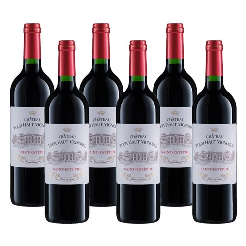Case of 6 Chateau Tour Haut Vignoble Bordeaux 75cl Red Wine